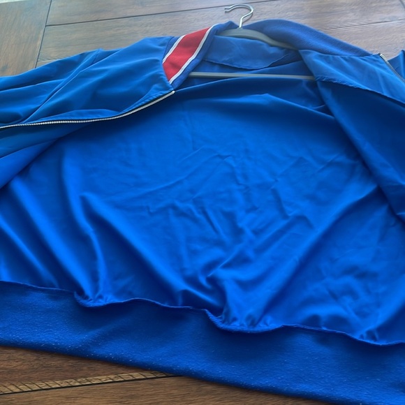 SHEIN blue lightweight varsity jacket windbreaker size 3XL - Picture 10 of 13